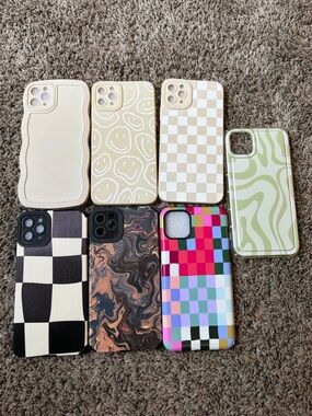 IPhone 11 Pro Max Phone Cases (x7)